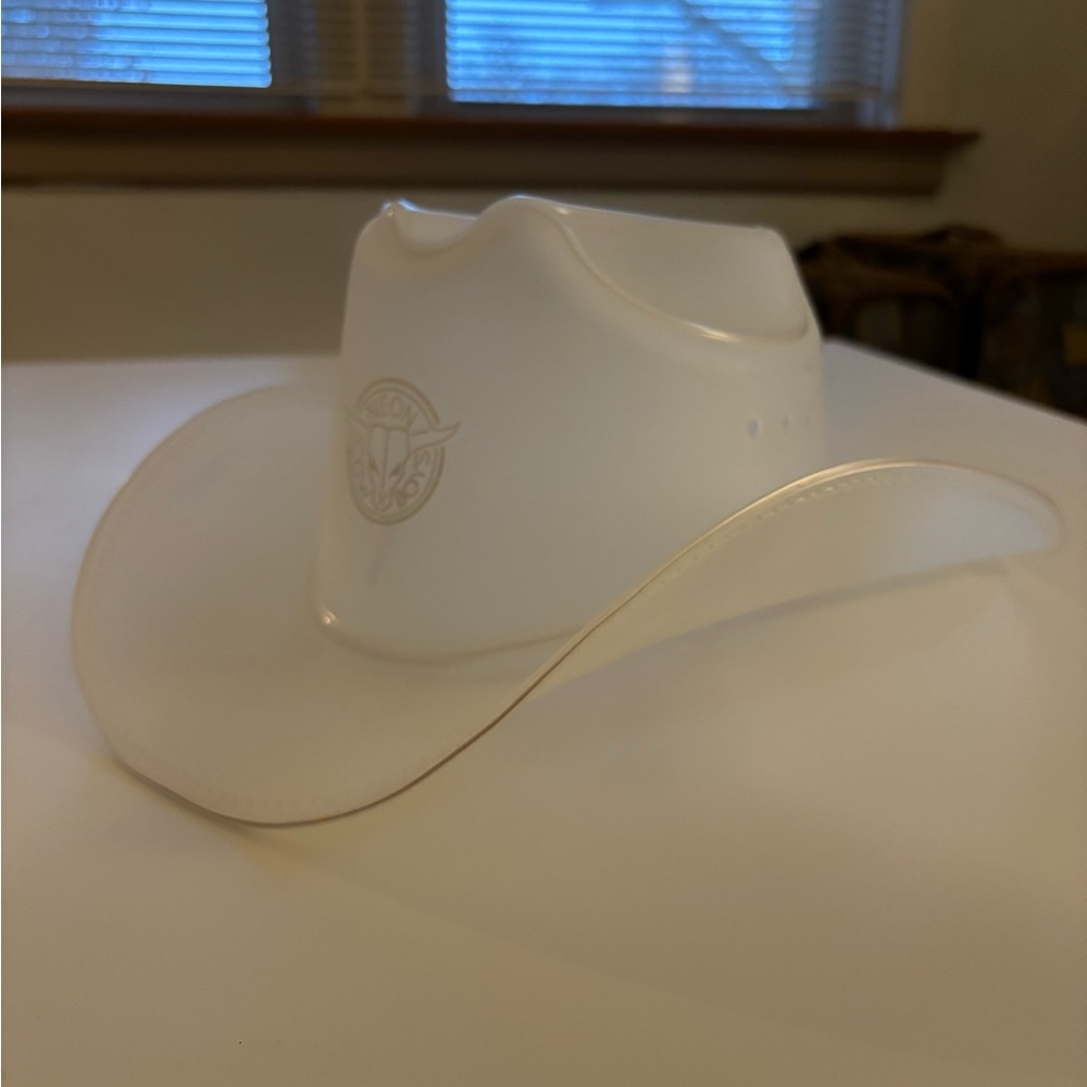 Neon Cowboys - White LED Glow-Up Cowboy Hat